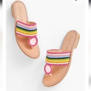 Jack Rogers Women's Multicolor Rope Sandals Size 9